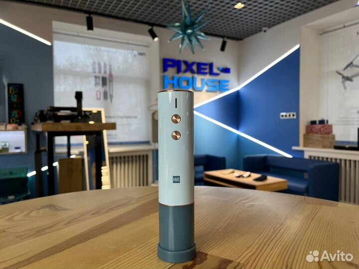 Электрический штопор Xiaomi Huo Hou, голубой