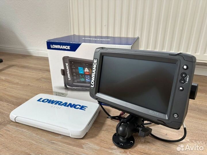 Lowrance elite TI2 9 дюймов+стерж. энкодера+крепл