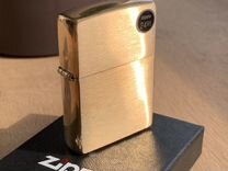Зажигалка Zippo 204 Solid Brass оригинал новая
