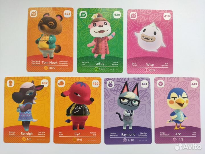 Amiibo animal crossing
