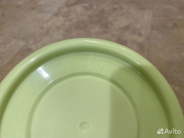 Крышка от круглого контейнера бп 13 см как новая