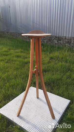 Подставка для цветов напольная деревянная