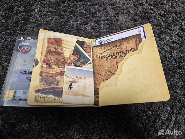 Uncharted 3 специальное издание ps3