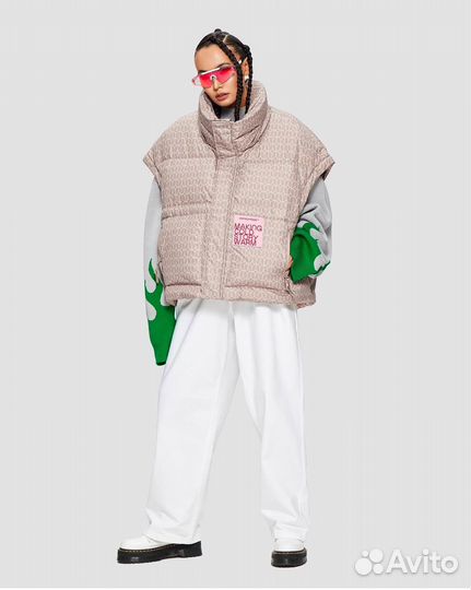 Пуховик трансформер Monochrome