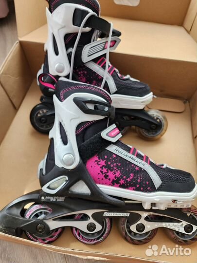 Роликовые коньки rollerblade spitfire детские