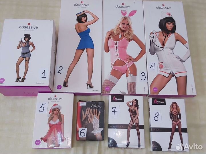 Женское Белье Ролевой костюм Obsessive