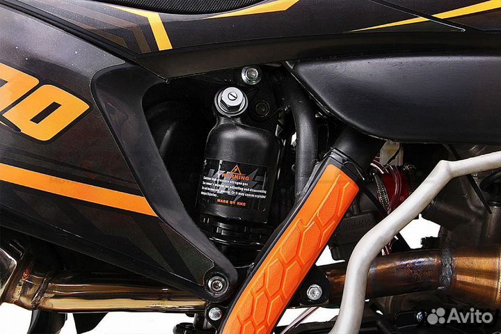 Мотоцикл кроссовый rockot WR300 obsidian