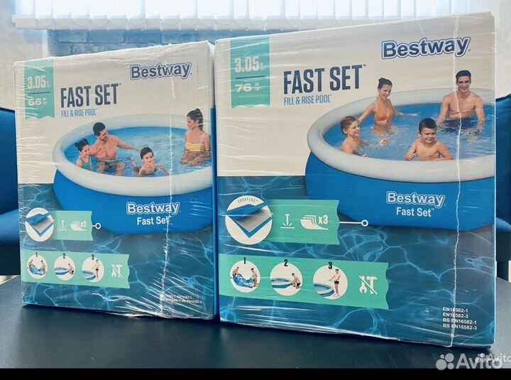 Надувные бассейны Bestway Fast Set 305 от 3333