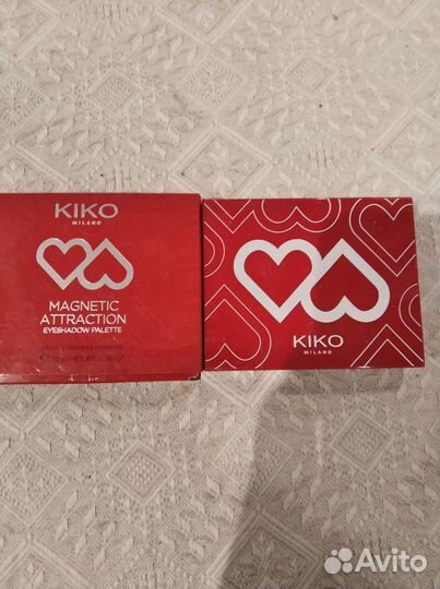 Набор теней kiko milano, хайлайтеры