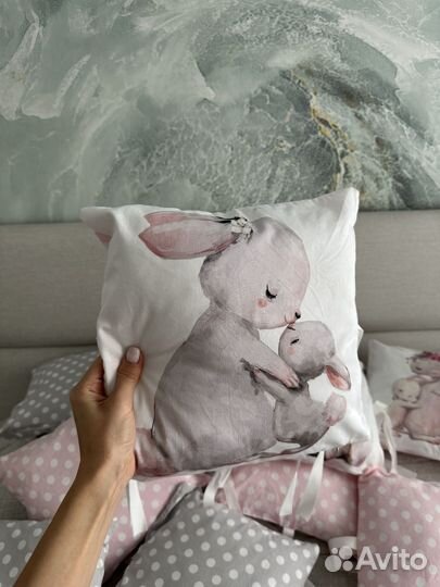 Бортики в детскую кроватку