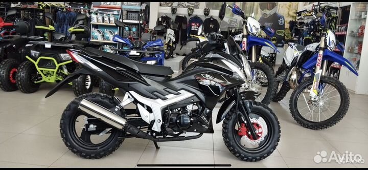 Мопед мотоцикл 50 кубов (125) storm cross