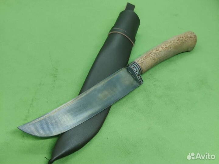 10 шт. Нож пчак в ножнах дер.ручка. Клинок 13см