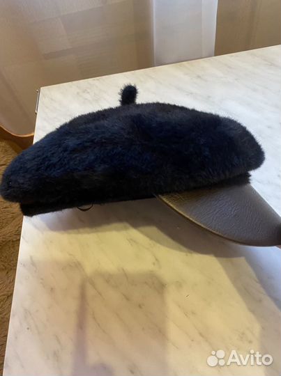 Меховая женская кепка