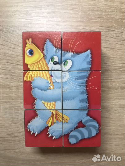 Кубики для малышей (6 шт.)