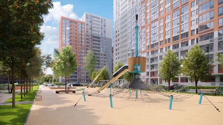 Квартира-студия, 29,4 м², 15/20 эт.