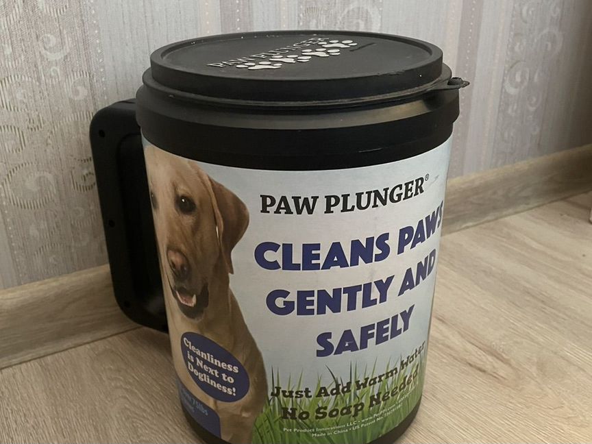 Лапомойка paw plunger для собак