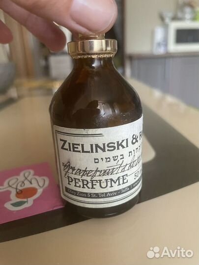 Zielinski rozen grapefruit patchouli