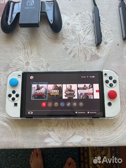 Nintendo switch oled с играми