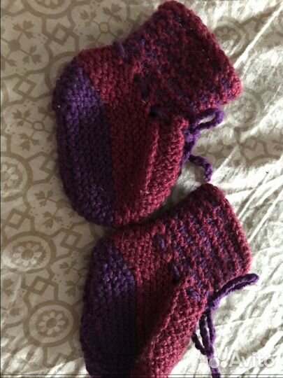 Пинетки ручная работа шерсть