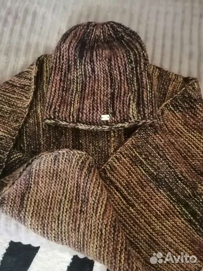 Комплект шапка и снуд женский