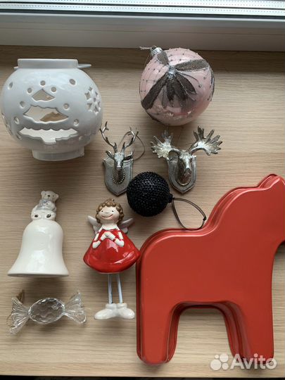 Новогодний декор hm home, zara, IKEA