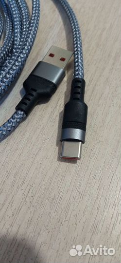 Кабель USB/Type c 3 метра