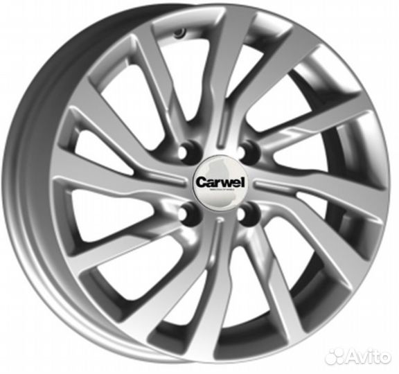 R15 4x100 6J ET50 D60,1 Carwel Вест 196 (Vesta) SB