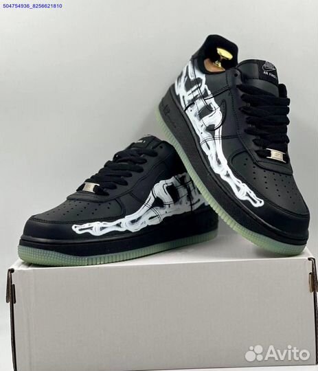 Nike Air Force 1 low Skeleton (Арт.56037)