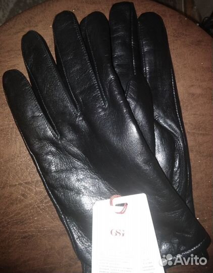 Мужские кожаные перчатки