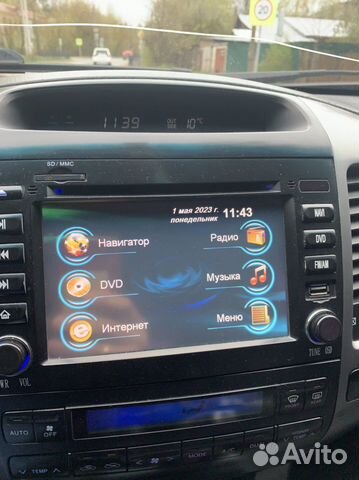 Магнитола на prado 120