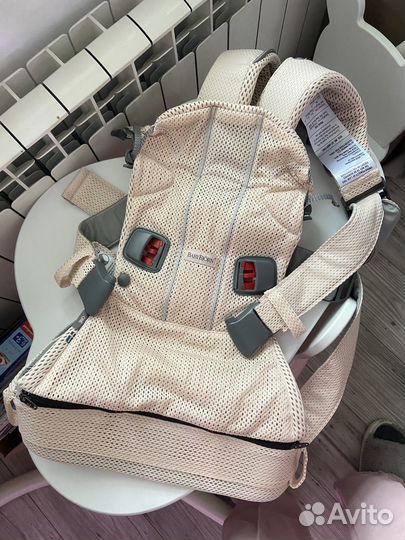 Новый эргорюкзак babybjorn one mesh розовый