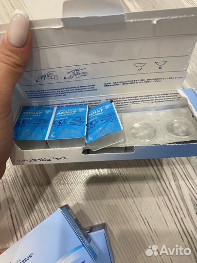 Линзы контактные acuvue oasys 1 day