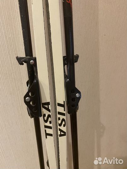 Беговые лыжи с ботинками 38 р