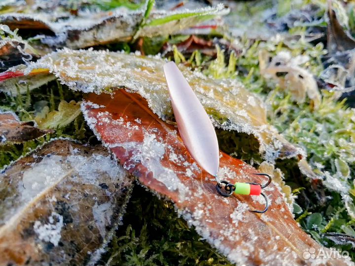 Зимние блесны на окуня ручной работы 10шт