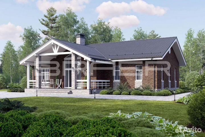 Облицовочный кирпич Браер Баварская кладка пгт Малаховка