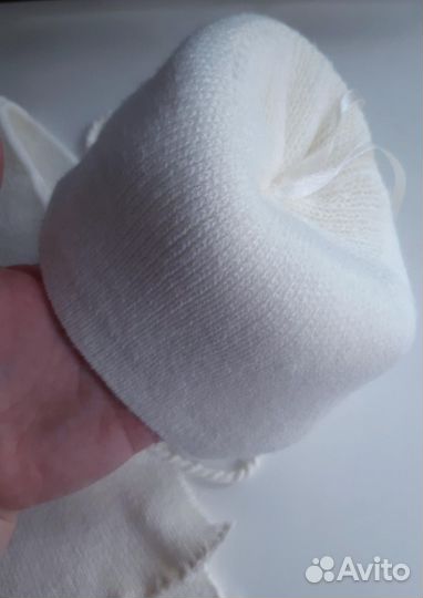 Комплект шапка и шарф детский, размер 38-44