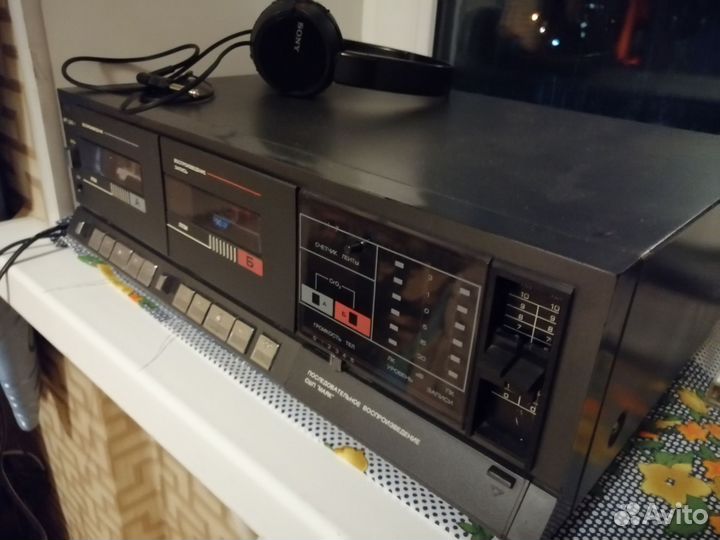 Кассетная дека Нота 220с