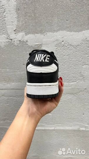 Кроссовки Nike Dunk Low, Retro White Black 41 разм