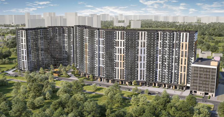 2-к. квартира, 65,3 м², 4/26 эт.