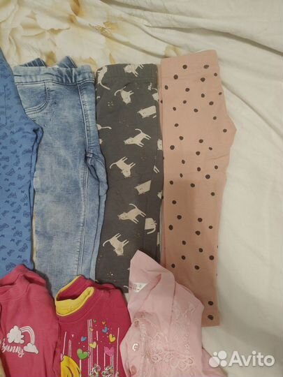 Пакет вещей на девочку 86-92