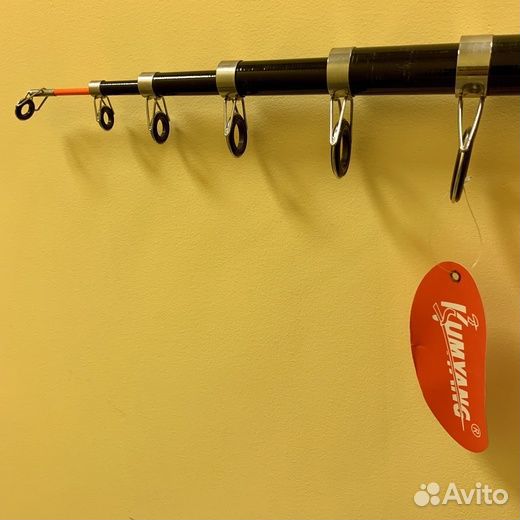 Телескопическое удилище 4.7 м до 250 г