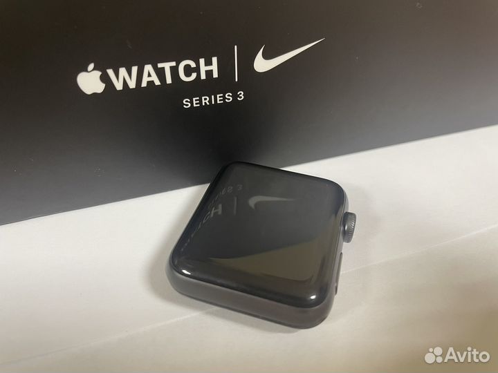 Часы apple watch 3 42mm nike