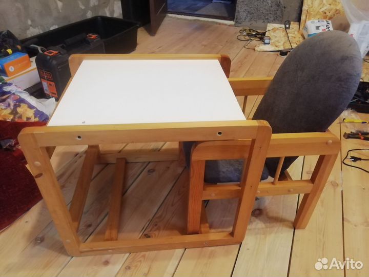 Стол стул детский трансформер