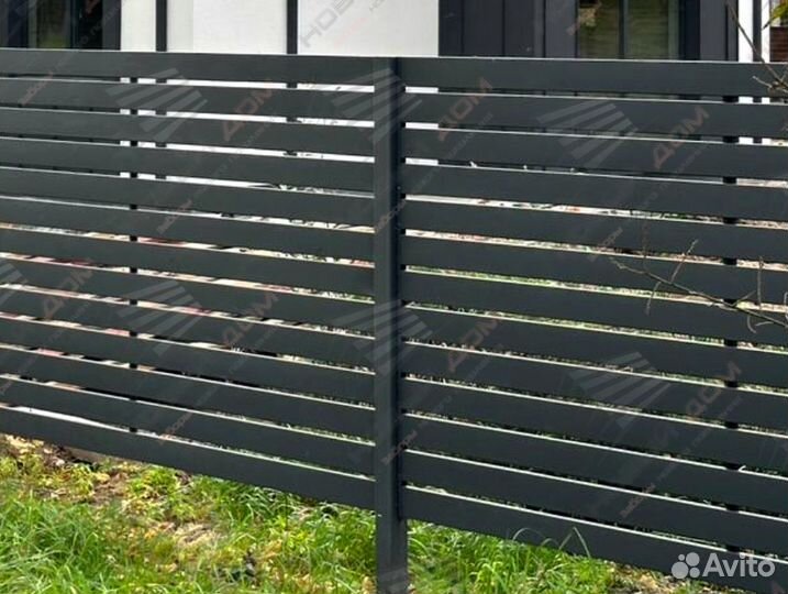 Забор Ранчо из металла