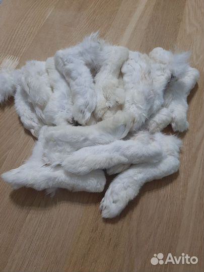 Лапы кроличьи сушеные. Лакомство для собак