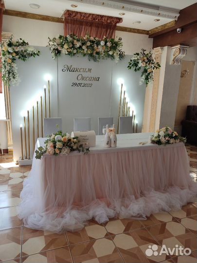 Оформление свадеб в Тамбове