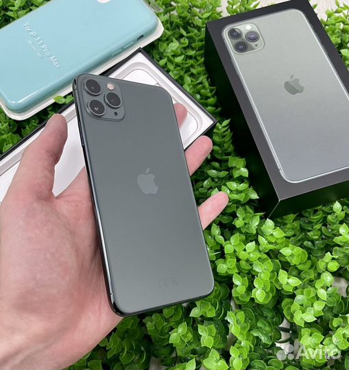 iPhone 11 Pro Max 256gb Midnight Gr33n