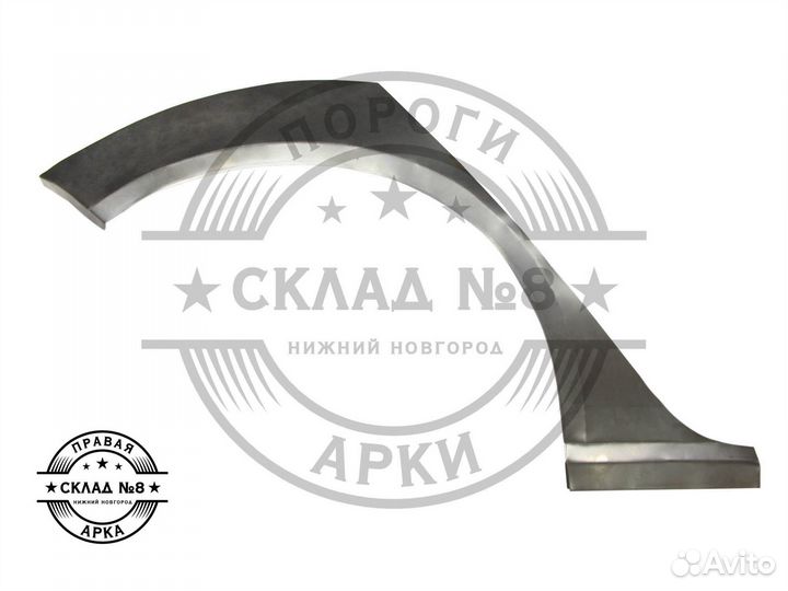 Ремонтная арка Skoda Fabia 1