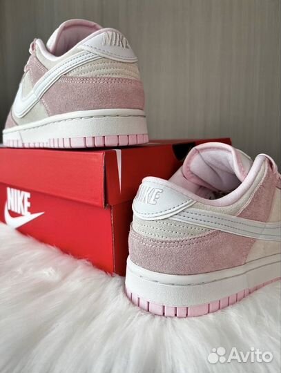 Кроссовки Nike dunk low pink