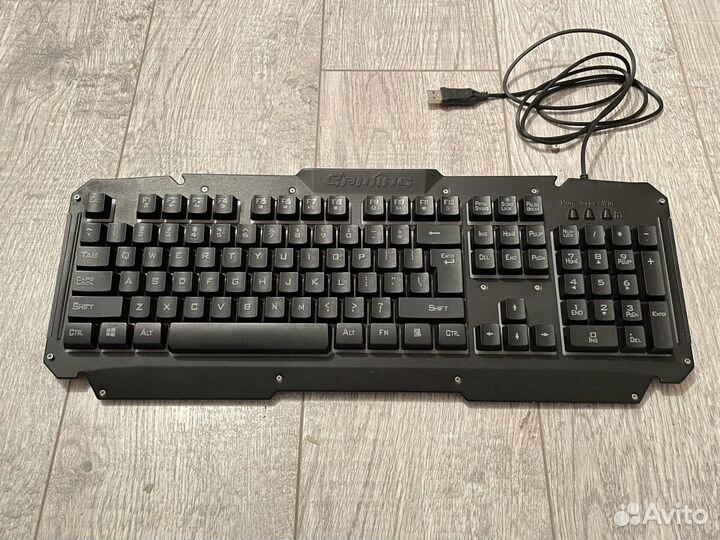 Мембранная клавиатура с подсветкой